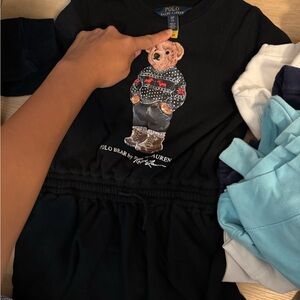 Polo by Ralph Lauren Black Kids Casual Dress